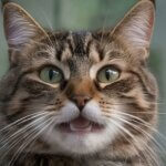 cat smiling