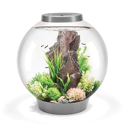 biOrb CLASSIC 15 Aquarium with LED - 4 gallon, Silver
