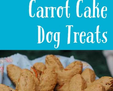 Carrot Cake Dog Treats — Recipe