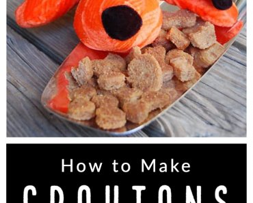 Crouton Recipe for Dog Treats