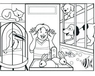 Pets Coloring Pages – Best Coloring Pages For Kids