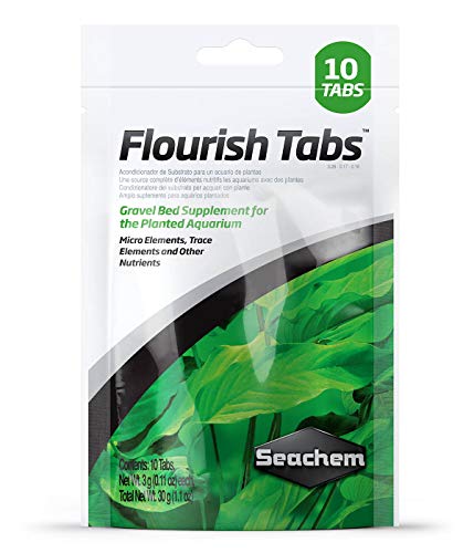 Seachem Flourish Tabs Growth Supplement - Aquatic Plant Stimulant 10 ct