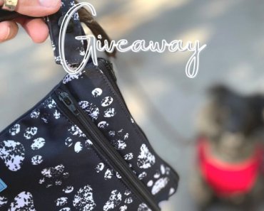 Win our new 2-Pocket Paw Print Bags!