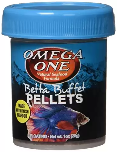 Omega One Betta Buffet 1.5mm Pellets