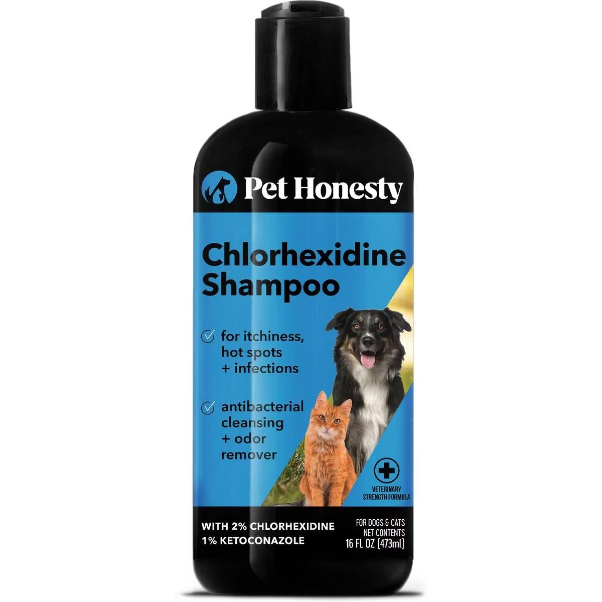 PetHonesty Chlorhexidine Antibacterial Cleansing & Odor Remover Dog Shampoo