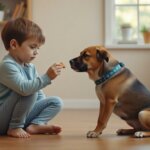 kid dog training