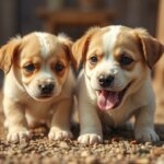 two puppies