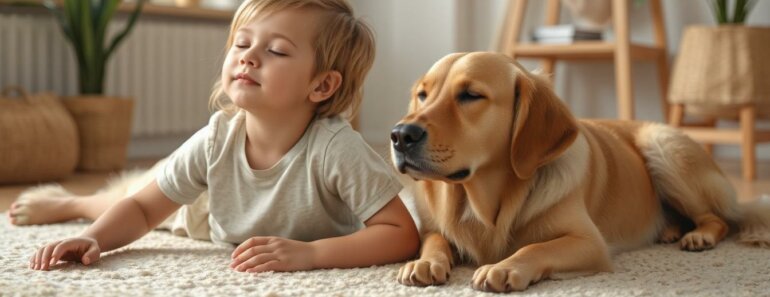 Pets and Mindfulness: Relaxation Techniques for Kids and Pets