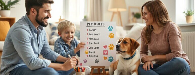 How to Set Pet Rules for Kids Without Conflict