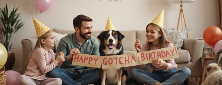 Celebrating Pet “Gotcha Days” with Your Family