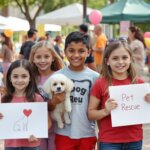 kids advocating for animals