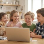 kids at computer