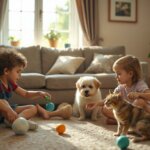 siblings and pets