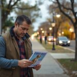 giving lost pet flyers