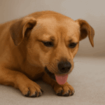dog in pain