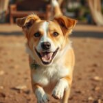 dog running