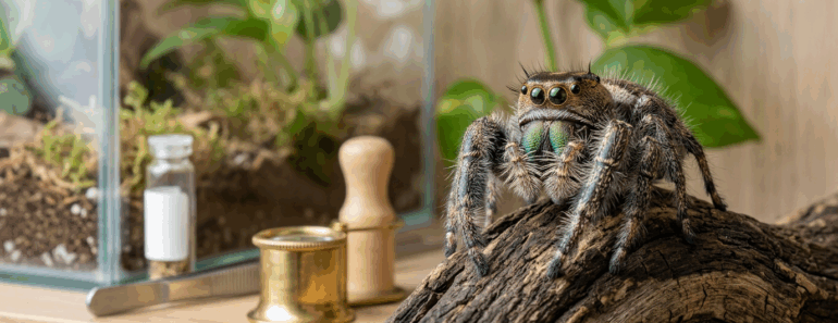 Jumping Spider Parasites and Mites: Prevention and Treatment